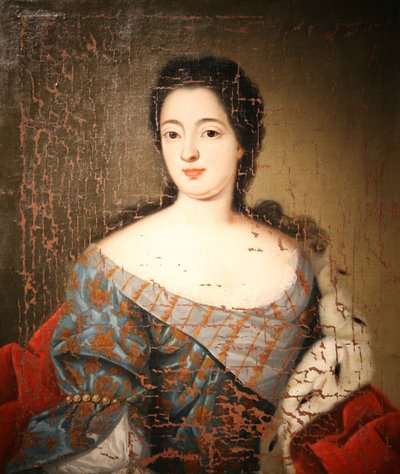 Porträtt av kejsarinnan Catherine I. 1684-1727, tidigt 1700-tal. av Unbekannt