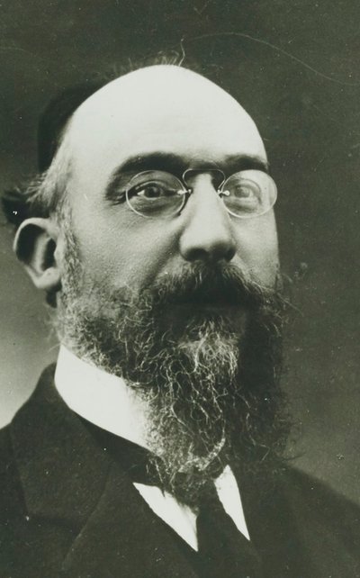 Porträtt av Erik Satie 1866-1925. av Unbekannt
