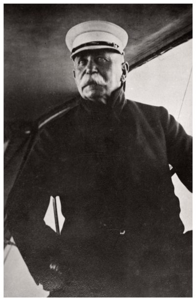 Porträtt av Ferdinand, Graf von Zeppelin, tidigt 1900-tal 1933 av Unbekannt
