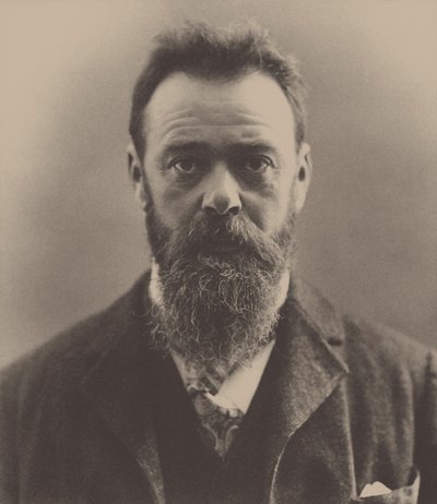 Porträtt av Ferdinand Hodler 1853-1918. av Unbekannt