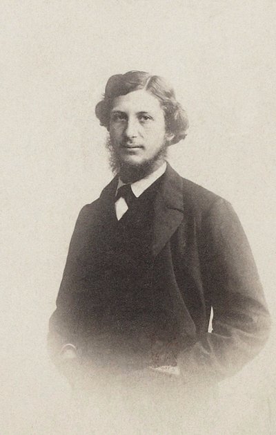 Porträtt av Frédéric Bazille 1841-1870, 1867 av Unbekannt