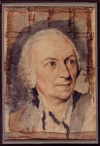Porträtt av Henri Masers de Latude 1725-1805, sent 1700-tal. av Unbekannt