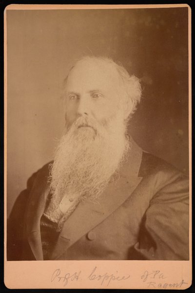 Porträtt av Henry Coppee 1821-1895, 1875. av Unbekannt