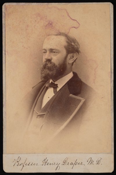 Porträtt av Henry Draper 1837-1882, före 1876. av Unbekannt