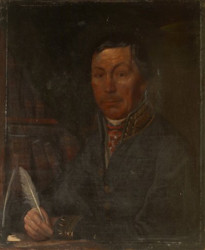 Porträtt av Ivan Ivanovich Martynov 1777-1807, 1800-talet av Unbekannt