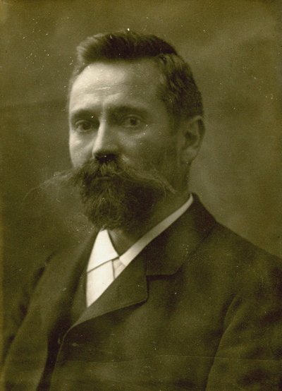 Porträtt av Johannes Hoffmann 1867-1930. av Unbekannt