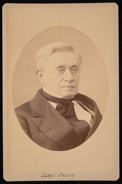 Porträtt av Joseph Henry 1797-1878, före 1878. av Unbekannt
