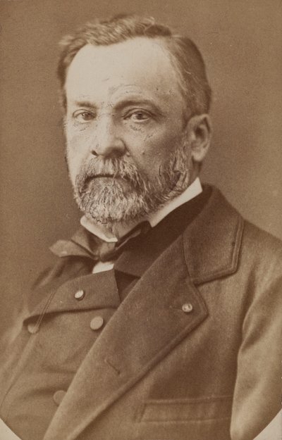 Porträtt av Louis Pasteur 1822-1895, ca. 1870. av Unbekannt