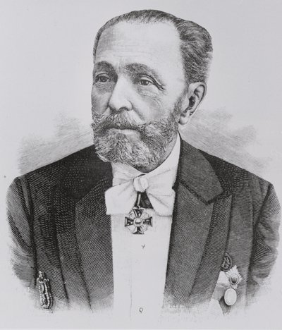 Porträtt av Marius Petipa 1818-1910, 1899 av Unbekannt