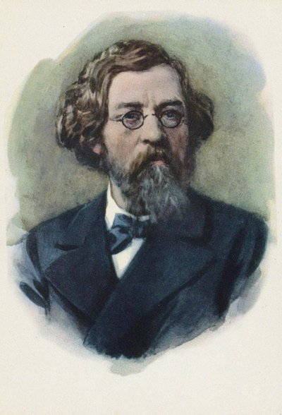 Porträtt av Nikolay Chernyshevsky 1828-1889 av Unbekannt