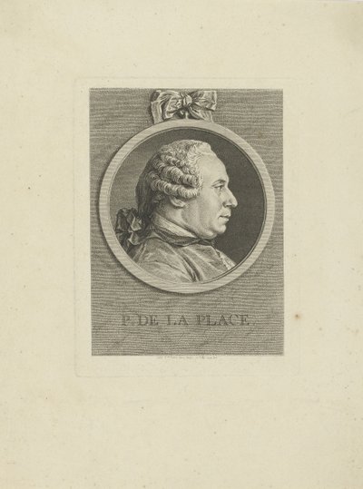 Porträtt av Pierre-Antoine de La Place 1707-1793, 1762. av Unbekannt