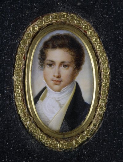 Porträtt av prins Grigorij Petrovitj Volkonskij 1776-1852, 1820-talet av Unbekannt