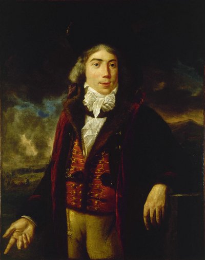 Porträtt av René Nicolas Dufriche, baron Desgenettes 1762-1837, 1798. av Unbekannt