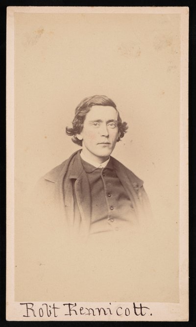 Porträtt av Robert Kennicott 1835-1866, före 1866. av Unbekannt