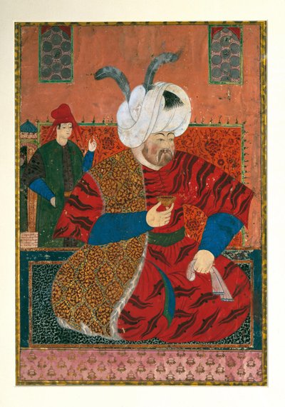 Porträtt av Selim II 1524-1574, Sultan av det osmanska riket, mellan 1570 och 1590 av Unbekannt