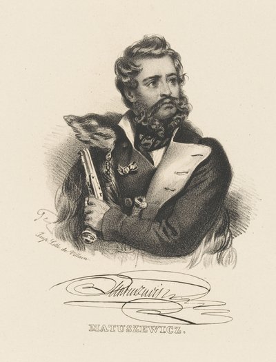 Porträtt av Wincenty Matuszewicz 1801-1830. av Unbekannt