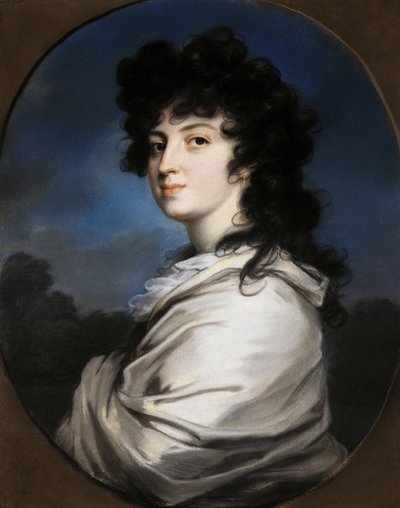 Porträtt av Ekaterina Bakunina 1777-1846, sid. 1810 av Unbekannt