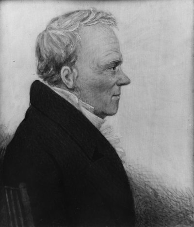 Porträtt av en gentleman, ca. 1820. av Unbekannt