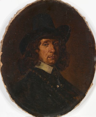 Porträtt av en man, 1800-talet. av Unbekannt