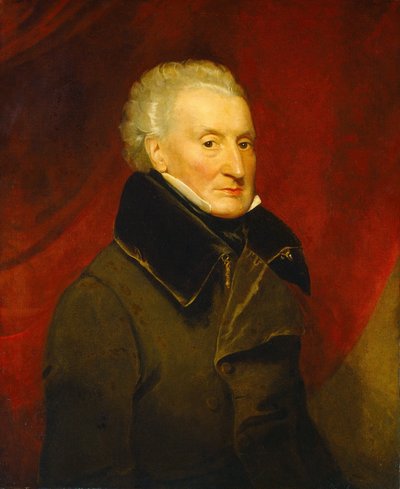 Porträtt av en man, ca. 1835. av Unbekannt