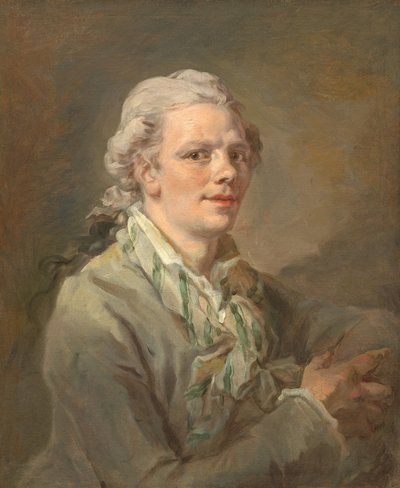 Porträtt av en ung man, möjligen ca. 1770. av Unbekannt