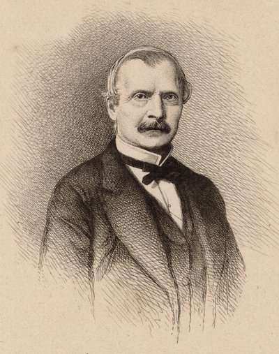 Porträtt av kompositören Auguste Mermet 1810-1889, 1876. av Unbekannt
