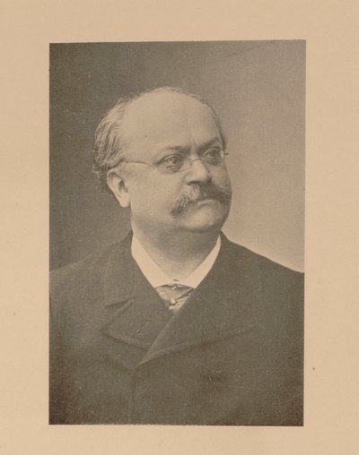 Porträtt av kompositören Charles Lecocq 1832-1918. av Unbekannt
