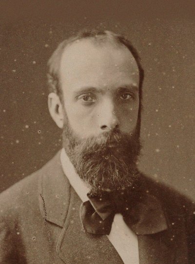 Porträtt av kompositören Gaston Salvayre 1847-1916, 1880. av Unbekannt