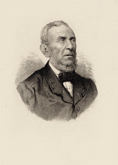 Porträtt av kompositören Saverio Mercadante 1795-1870. av Unbekannt