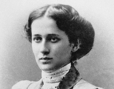 Porträtt av poeten Ana Akhmatova 1889-1966 av Unbekannt