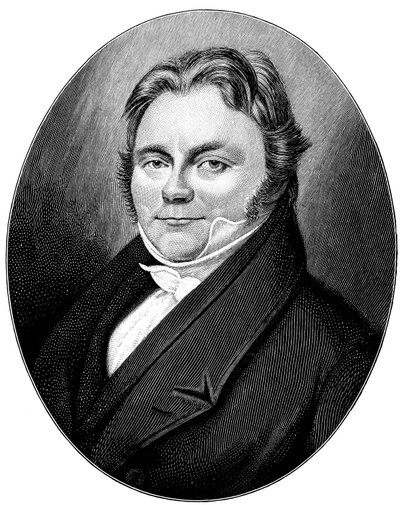 Porträtt av kemisten Jöns Jakob Berzelius 1779-1848, 1830-talet av Unbekannt