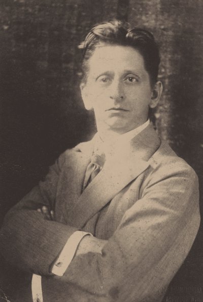 Porträtt av kompositören Alexander von Zemlinsky 1871-1942. av Unbekannt