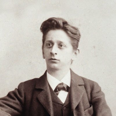 Porträtt av kompositören Alexander von Zemlinsky 1871-1942, ca. 1900. av Unbekannt