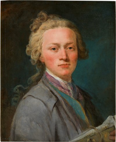 Porträtt av kompositören André Ernest Modeste Grétry 1741-1813, andra hälften av 1700-talet. av Unbekannt