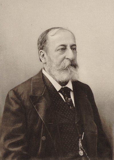 Porträtt av kompositören Camille Saint-Saëns 1835-1921, 1900. av Unbekannt