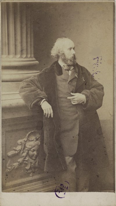 Porträtt av kompositören Félicien David 1810-1876, 1861. av Unbekannt