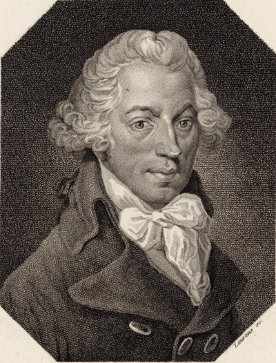 Porträtt av kompositören Ignace Pleyel 1757-1831. av Unbekannt