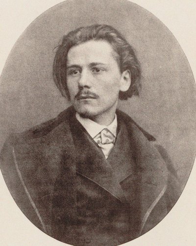 Porträtt av kompositören Jules Massenet 1842-1912, 1880. av Unbekannt