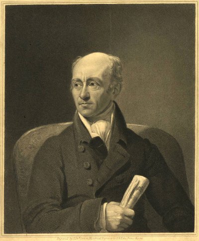 Porträtt av kompositören, pianisten och pedagogen Muzio Clementi 1752-1832, tidigt 1800-tal. av Unbekannt