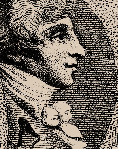 Porträtt av violinisten och kompositören Feliks Janiewicz 1762-1848. av Unbekannt