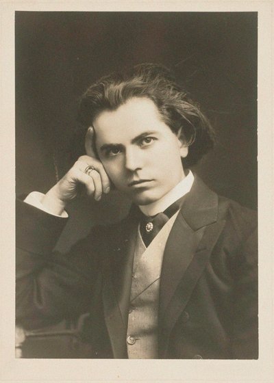 Porträtt av violinisten och kompositören Jan Kubelik 1880-1940, 1908. av Unbekannt