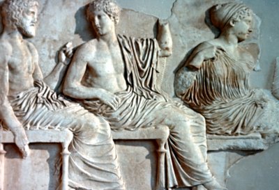 Poseidon, Apollo och Artemis, 447-432 f.Kr av Unbekannt