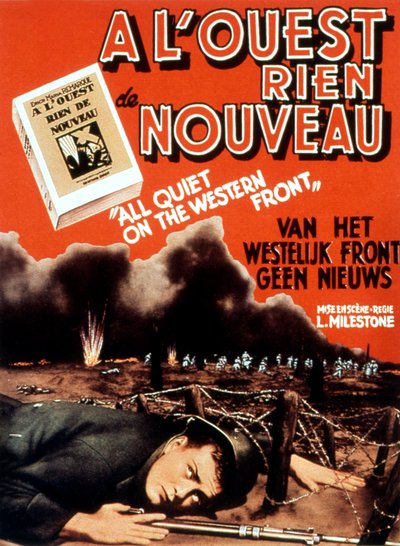 Affisch för filmen "All Quiet on the Western Front" av Unbekannt