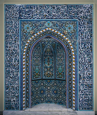 Bön Niche Mihrab, tidigt 1600-tal. av Unbekannt