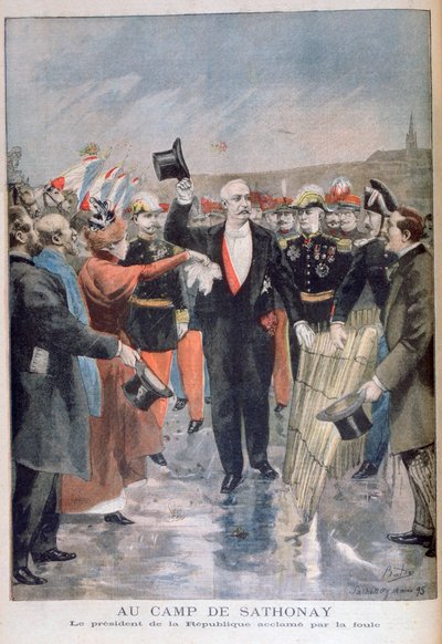 Frankrikes president, Sathonay-Camp, 1895 av Unbekannt