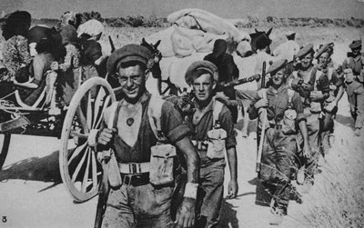 Pressar på från brohuvudet, 1943-44 av Unbekannt