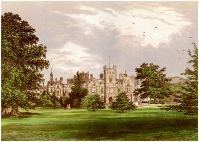 Preston Hall, Kent, hem för familjen Brassey, c1880 av Unbekannt