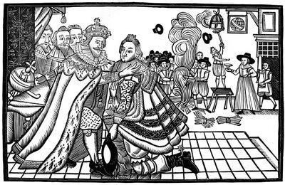 Prins Charles välkommen hem från Spanien, 1623, 1893 av Unbekannt