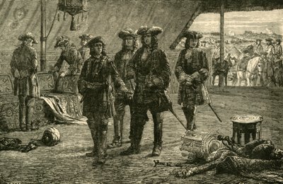 Prins Eugen efter segern över turkarna i Belgrad, 1717, 1890. av Unbekannt