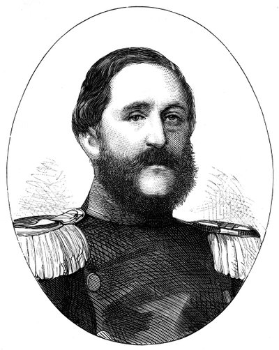 Prins Fredrik Karl 1828-1885, hertig av Augustenborg, 1800-talet av Unbekannt